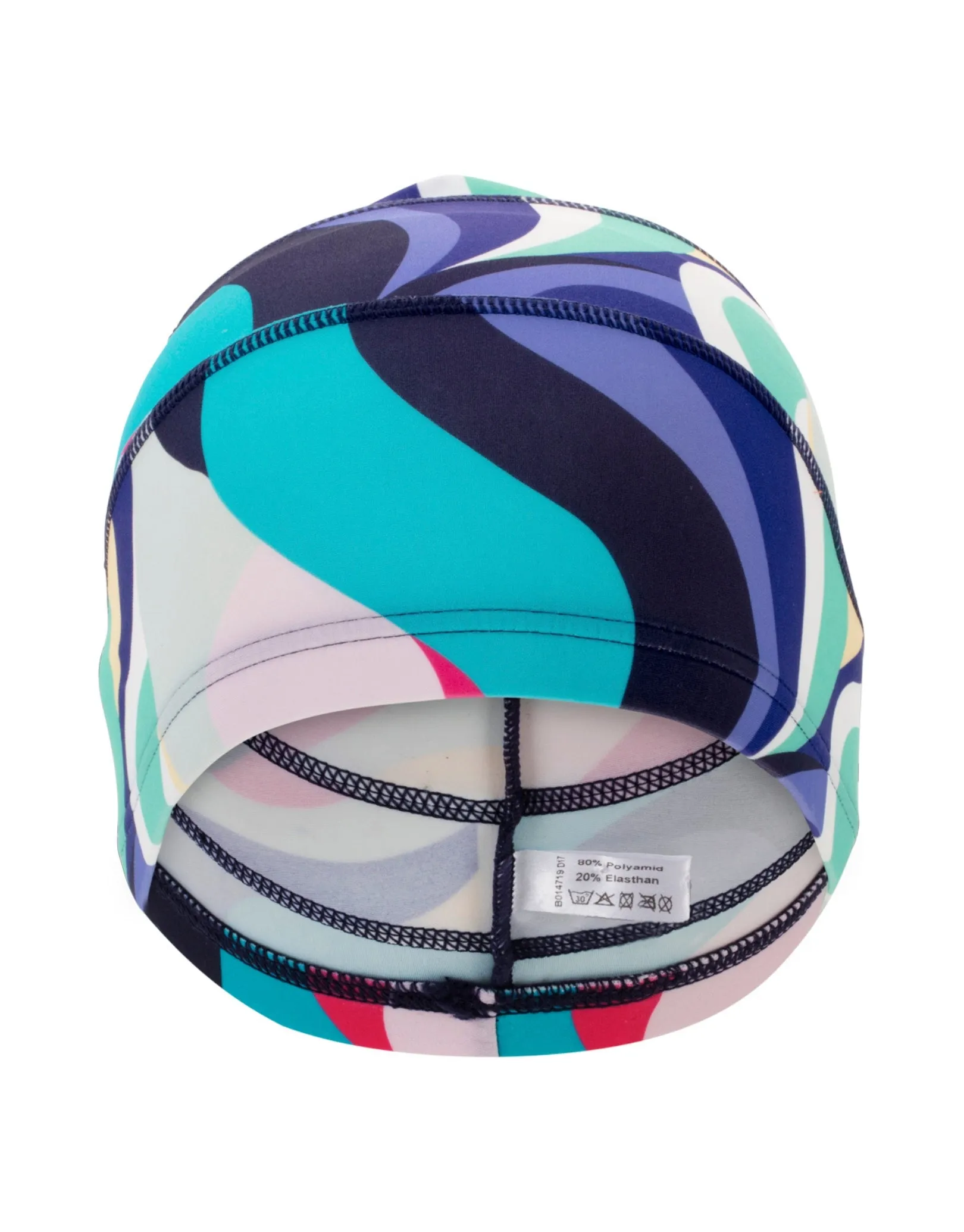 Adult Fabric Swim Cap - Multi-Colour