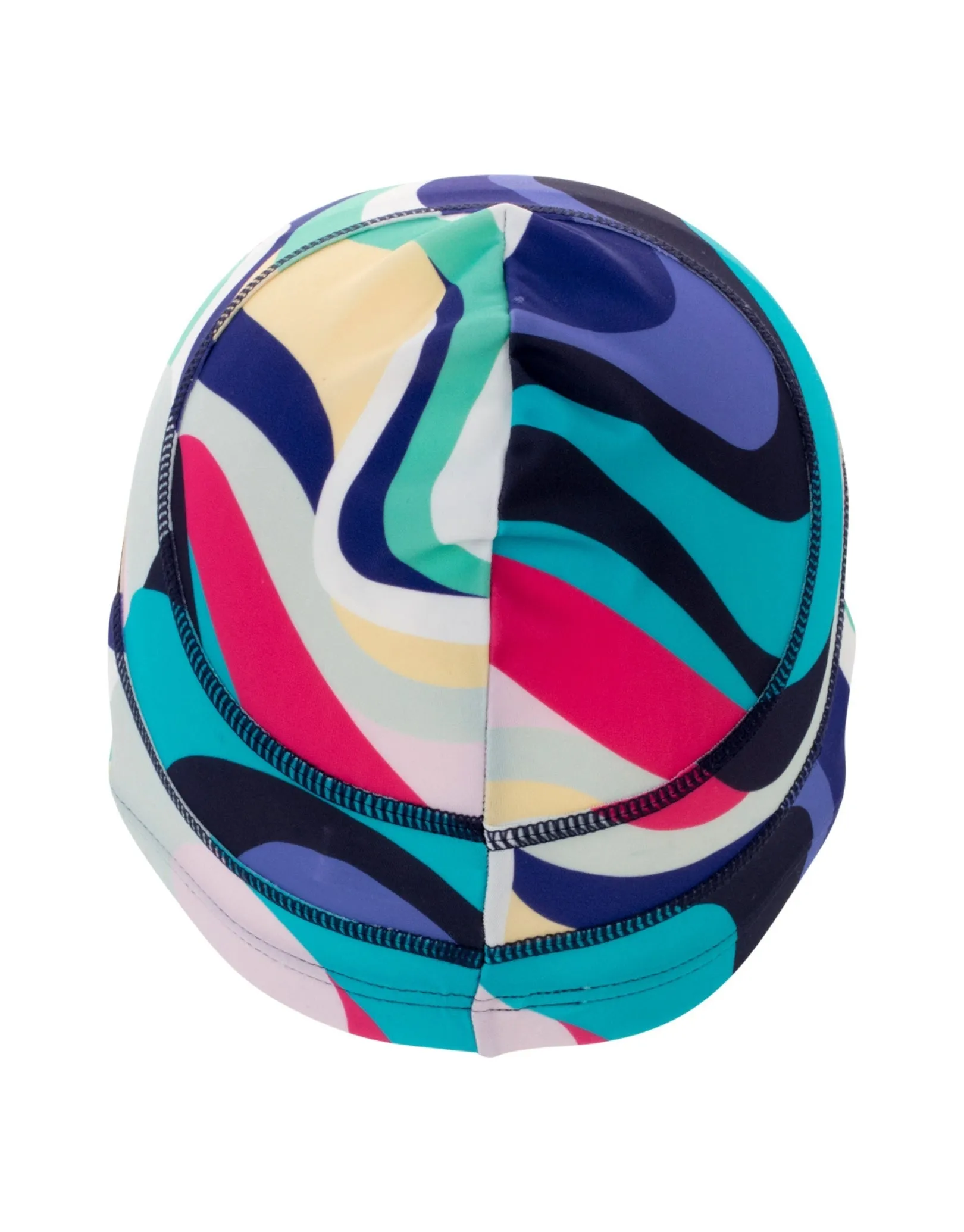 Adult Fabric Swim Cap - Multi-Colour