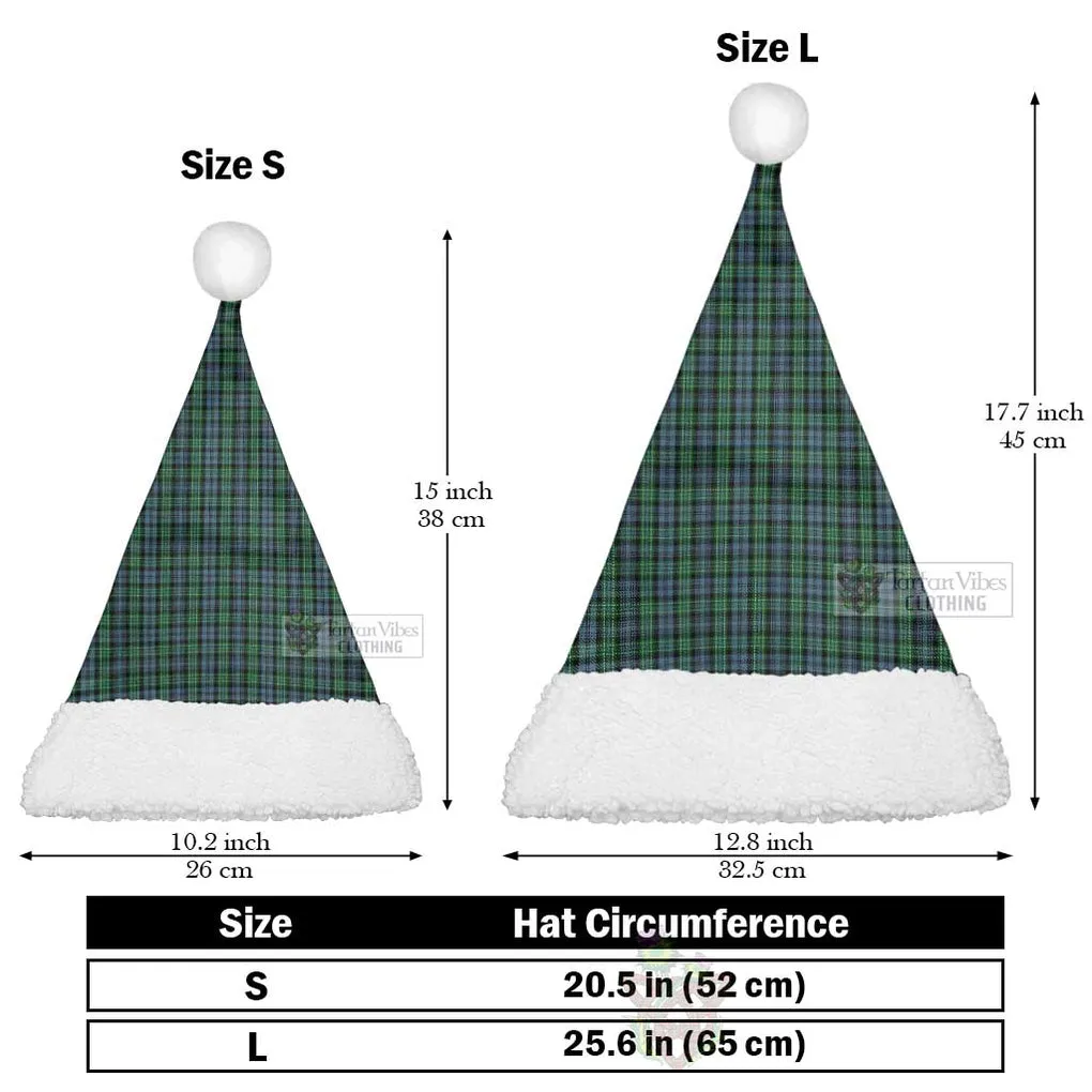 Arbuthnot Tartan Christmas Santa Hats