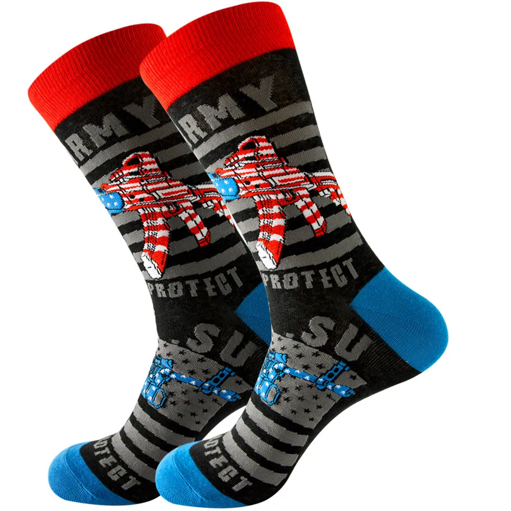 Army Themed Socks 1 Pair Set