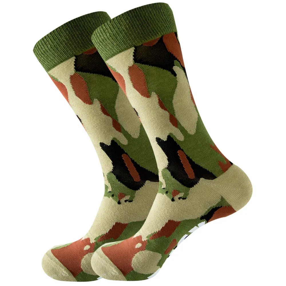 Army Themed Socks 1 Pair Set