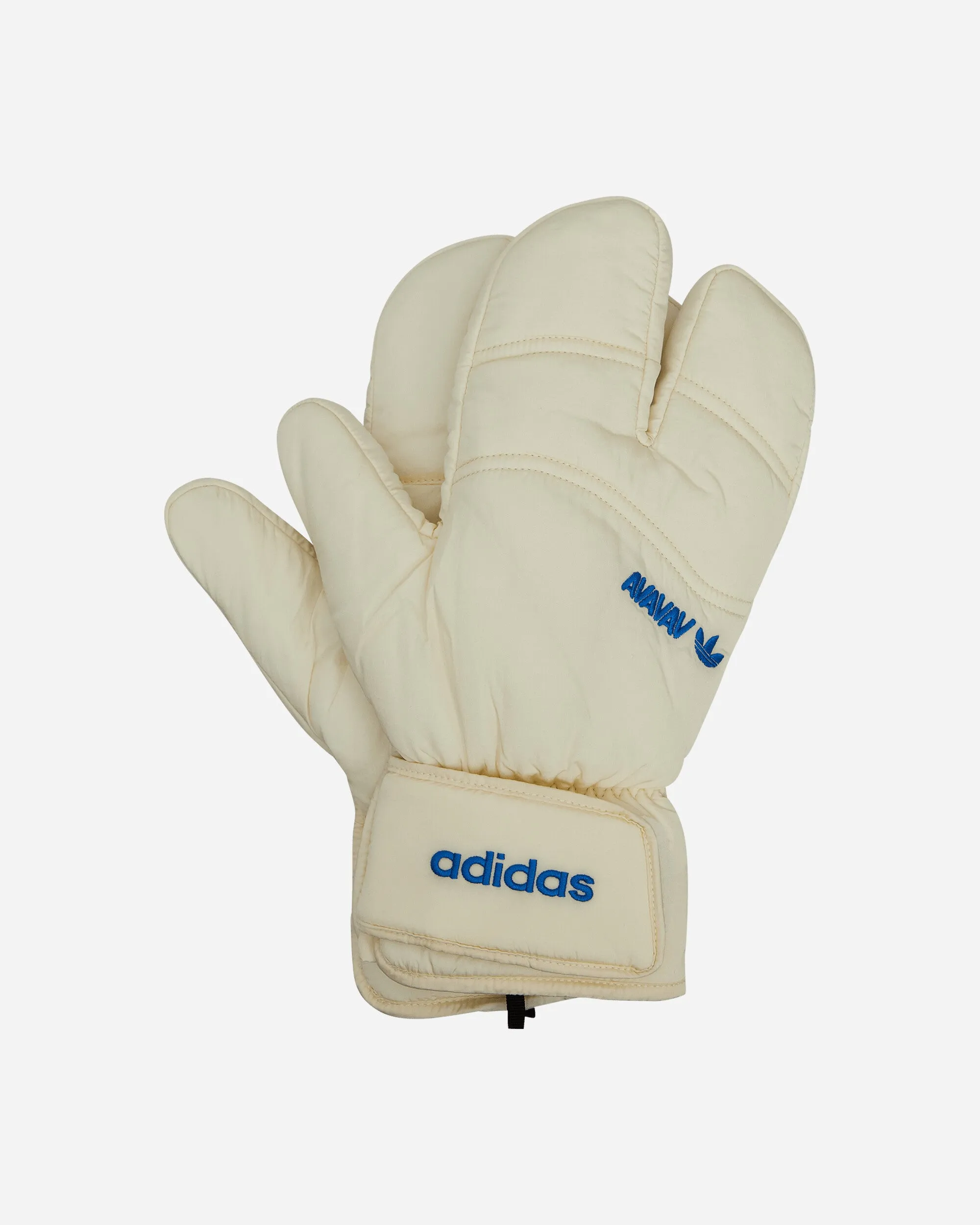 Avavav Three-Finger Gloves Cream White