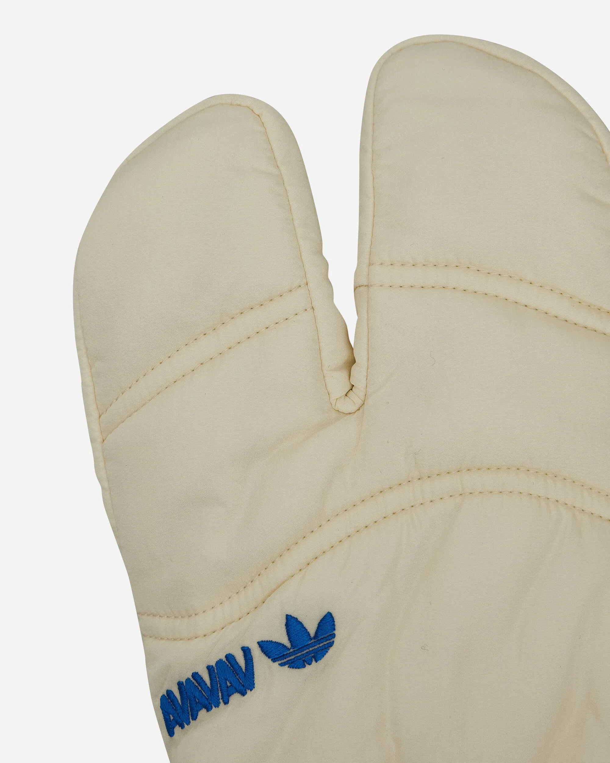 Avavav Three-Finger Gloves Cream White