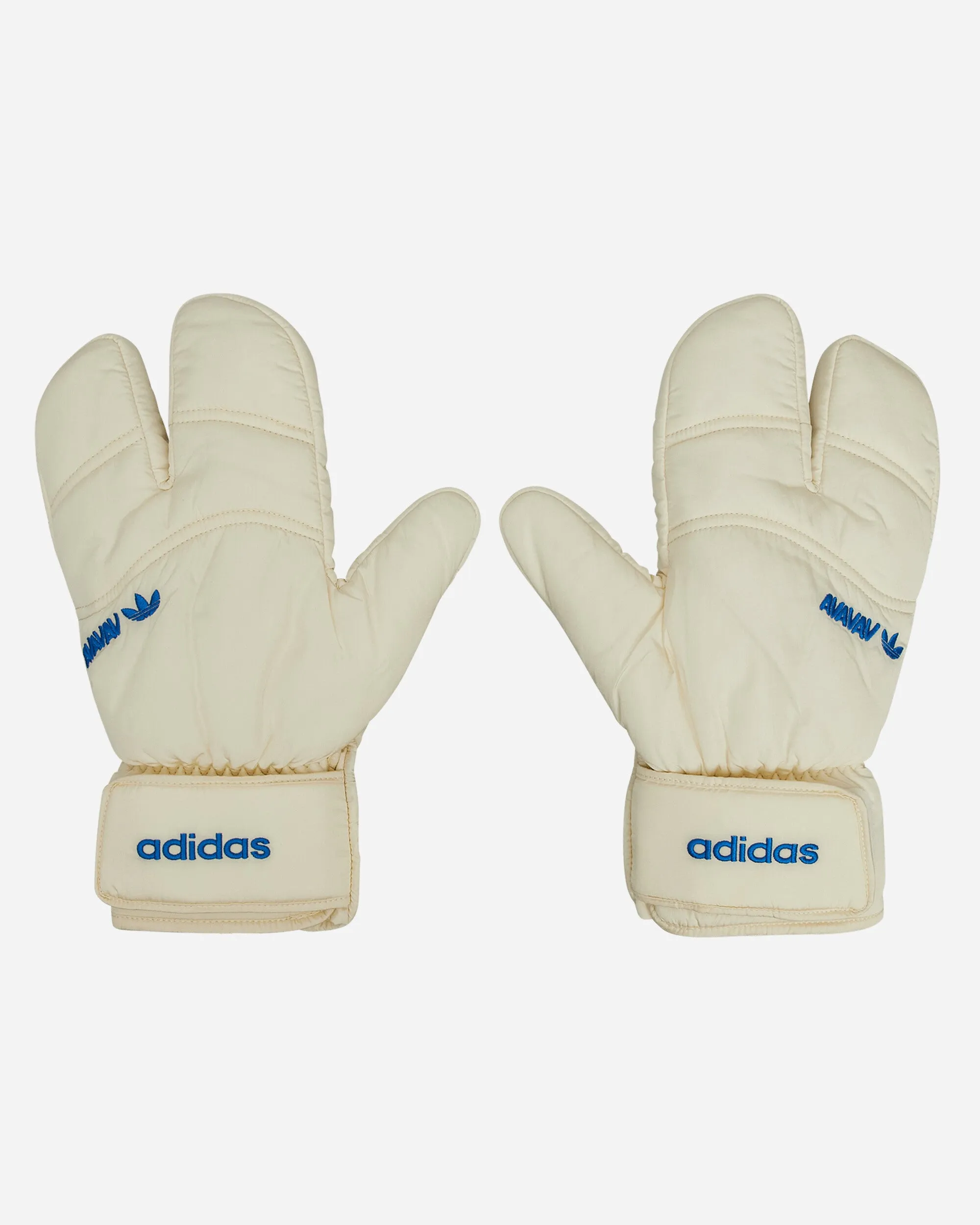 Avavav Three-Finger Gloves Cream White