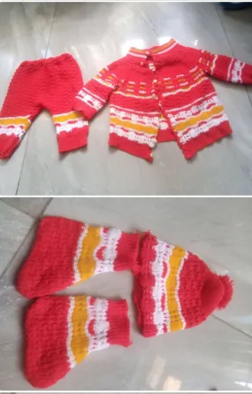 Baby girls full sweater set