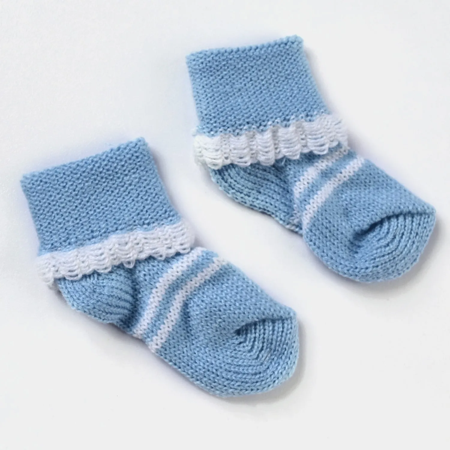 Baby Woolen Socks | Blue