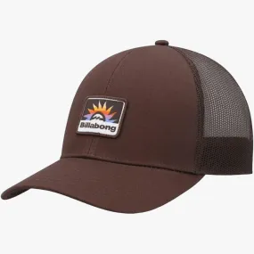 Billabong Mens Walled Trucker Cap Mocha