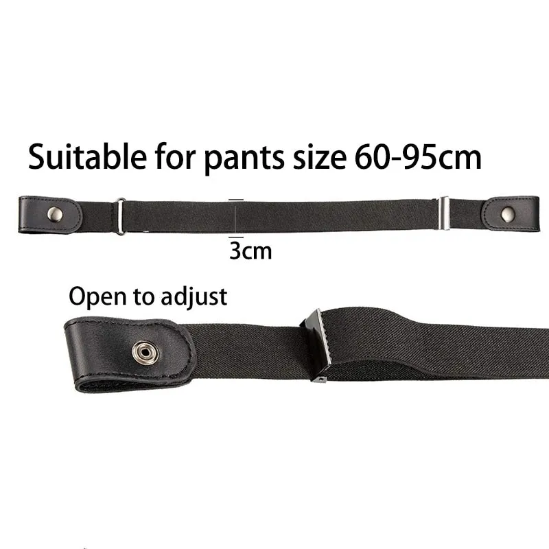 Buckle-Free Belt for Jeans