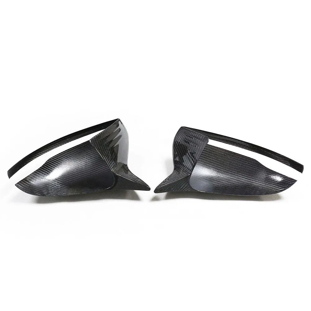 Carbon Fiber Mirror Cap Set - Mercedes Benz W222 S-Class / W213 & W238 E-Class / W222 S-Class / W205 C-Class / GLC-Class