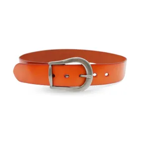 CATALINA - Women's Tan Genuine Leather Belt