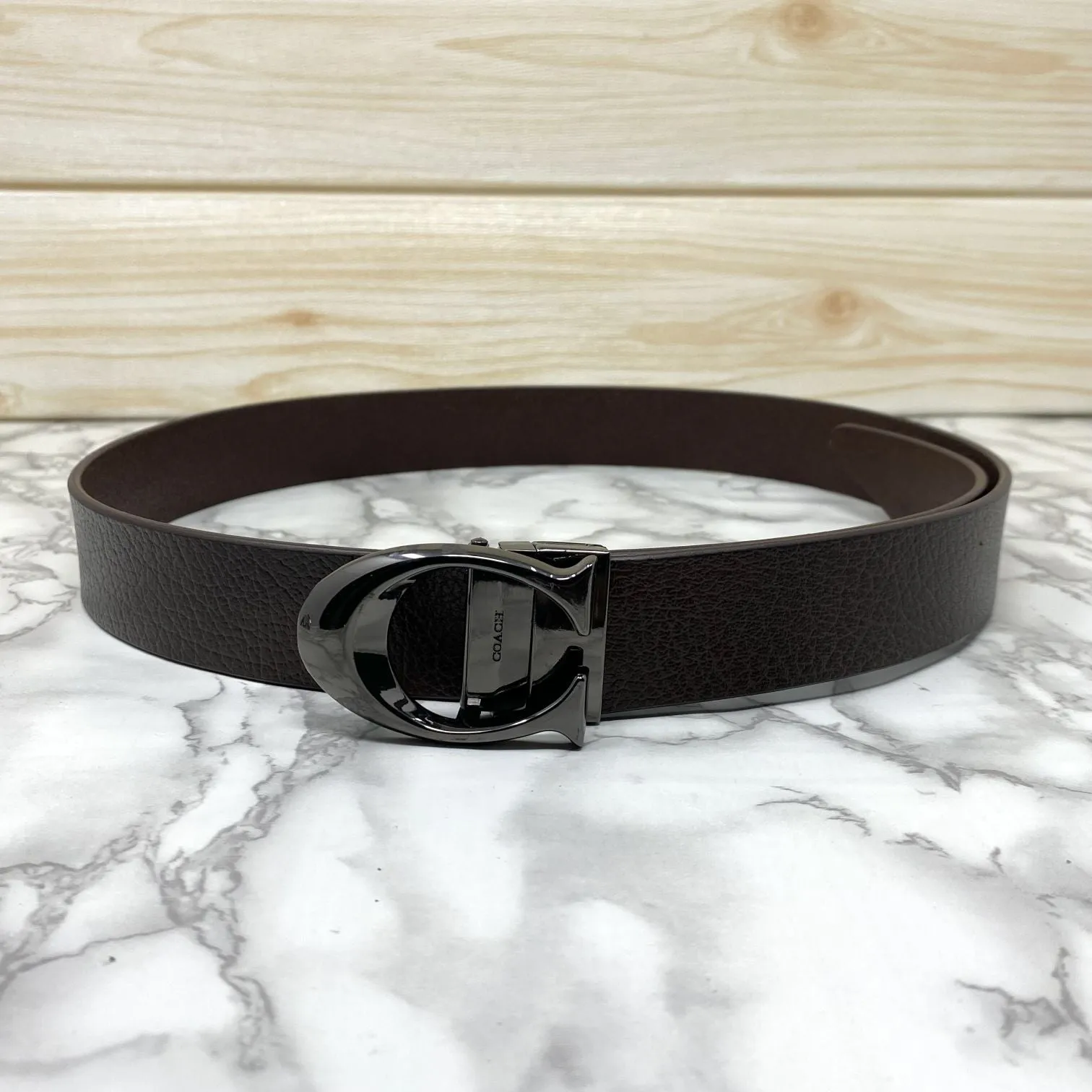 Classy Curve C Design Casual  Genuine Leather Belt-Jonasparamount