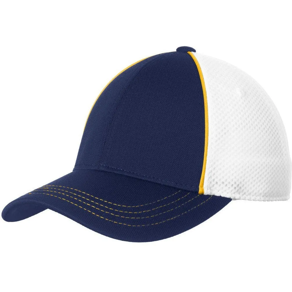 CLOSEOUT - Sport-Tek Piped Mesh Back Cap