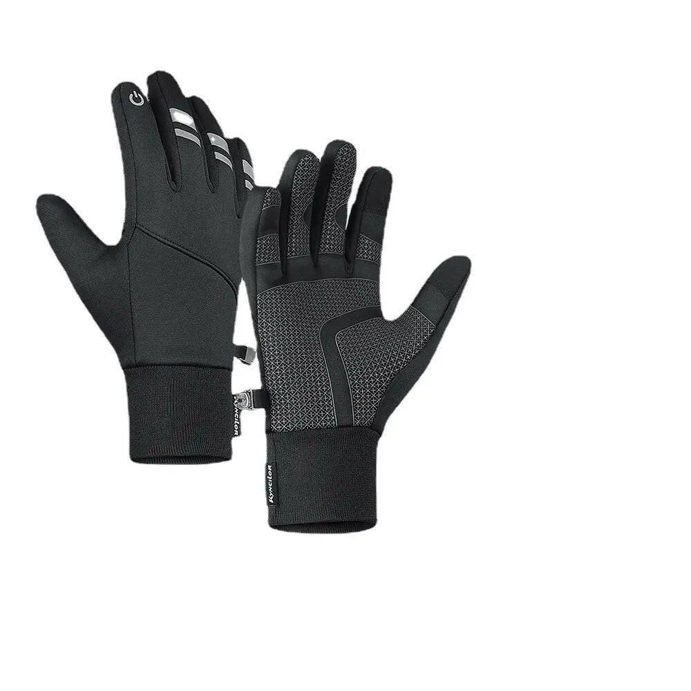 Cold Winter Gloves Men Gloves Touch Screen Waterproof Windproof Sports Gloves Warm Thermal Fleece Running Ski Cycling Gloves