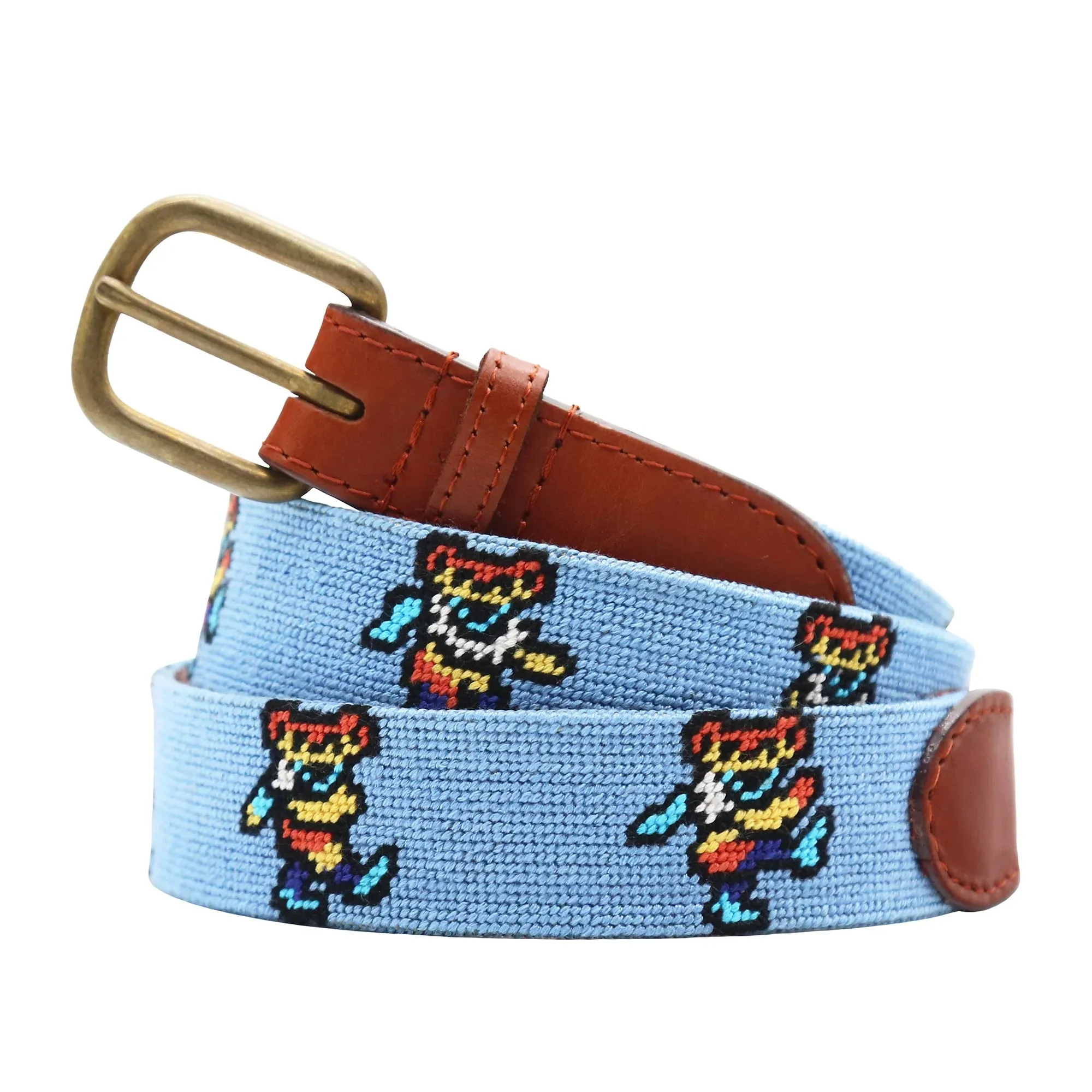 Dancing Bear Tie Dye Belt