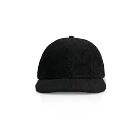 Elegant Corduroy Cap - Black