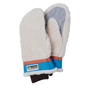 Elmer Gloves Wool Pile Mitten Beige / Blue