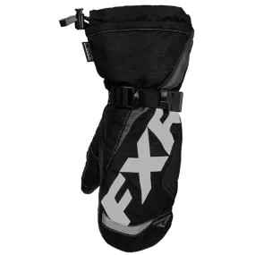 FXR Youth Helix Race Snowmobile Mittens Black