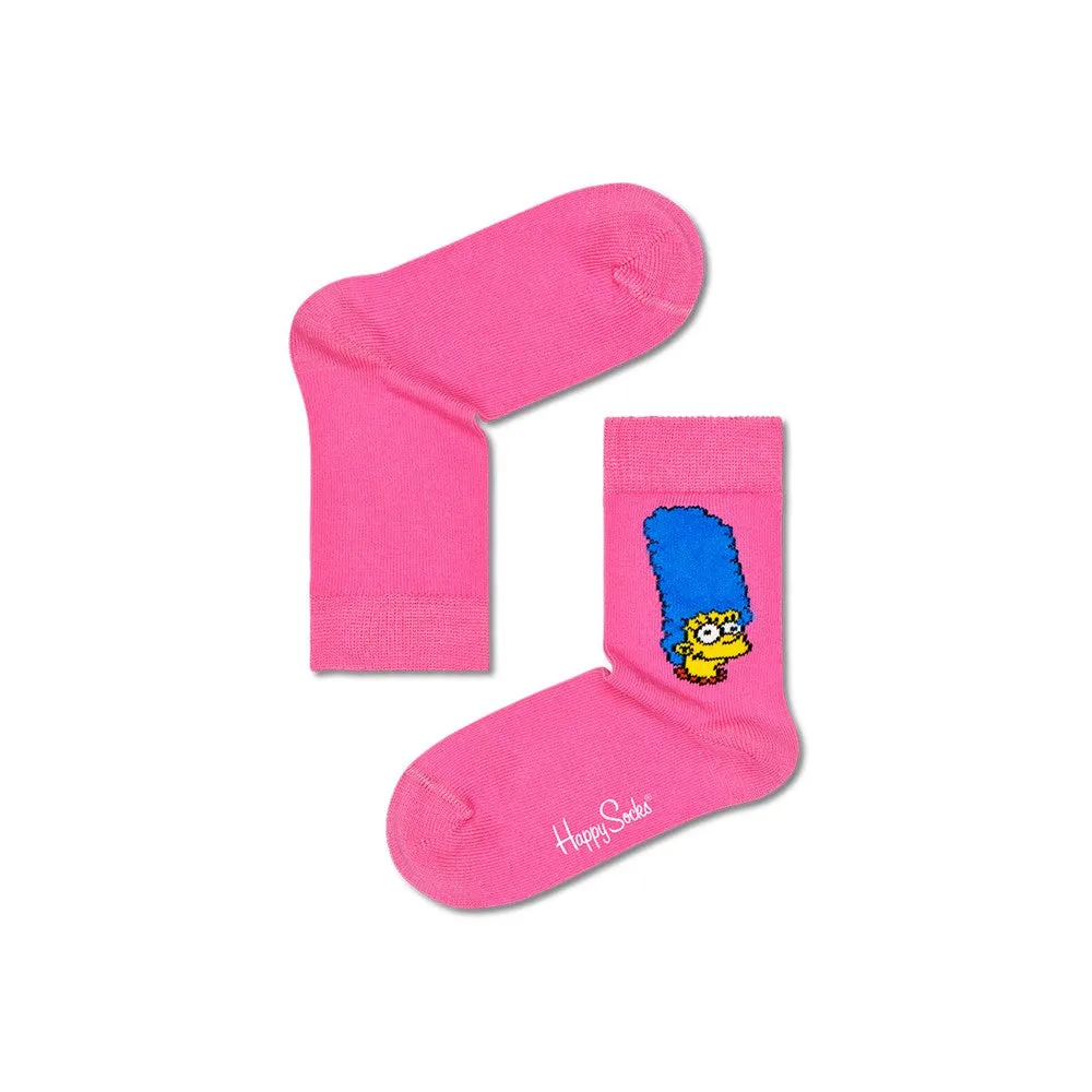 Happy Socks: Kids The Simpsons Marge Pink