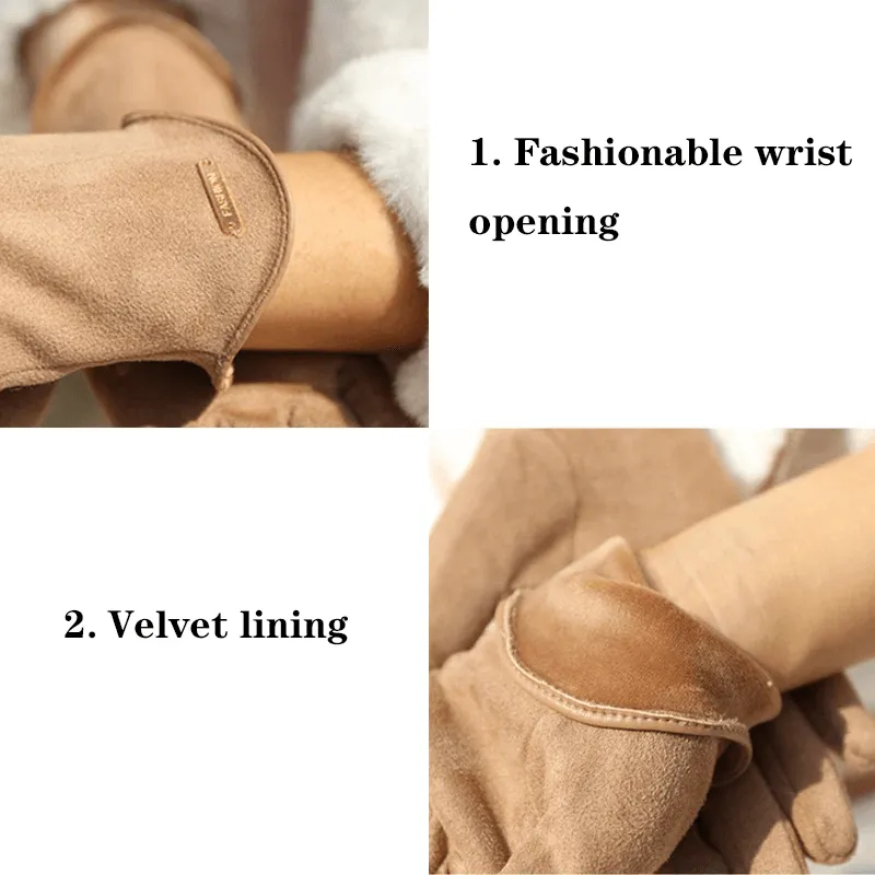 High Quality Windproof Winter Warm Gloves K-117-4