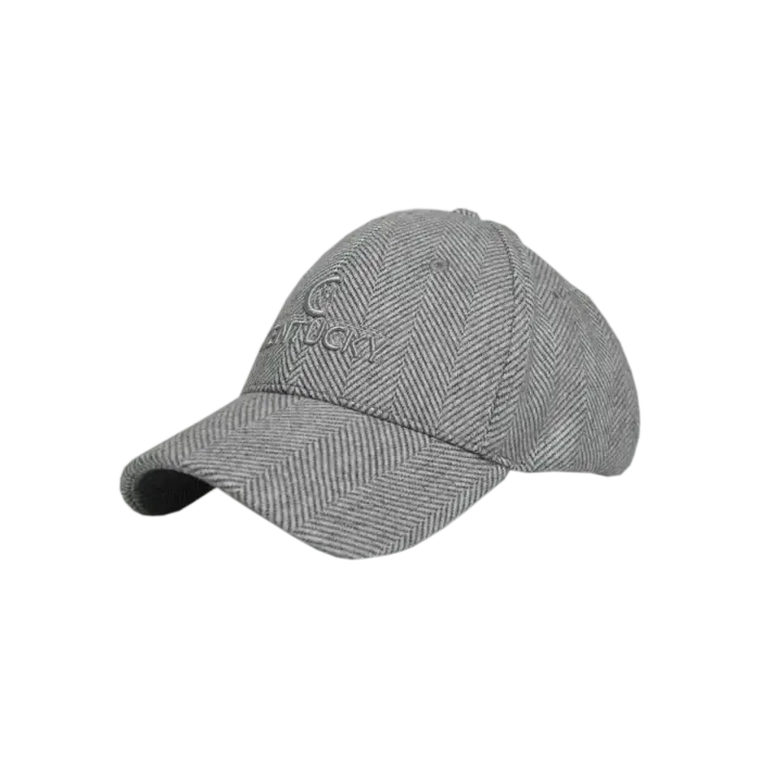 Kentucky Baseball Cap Wool Grey