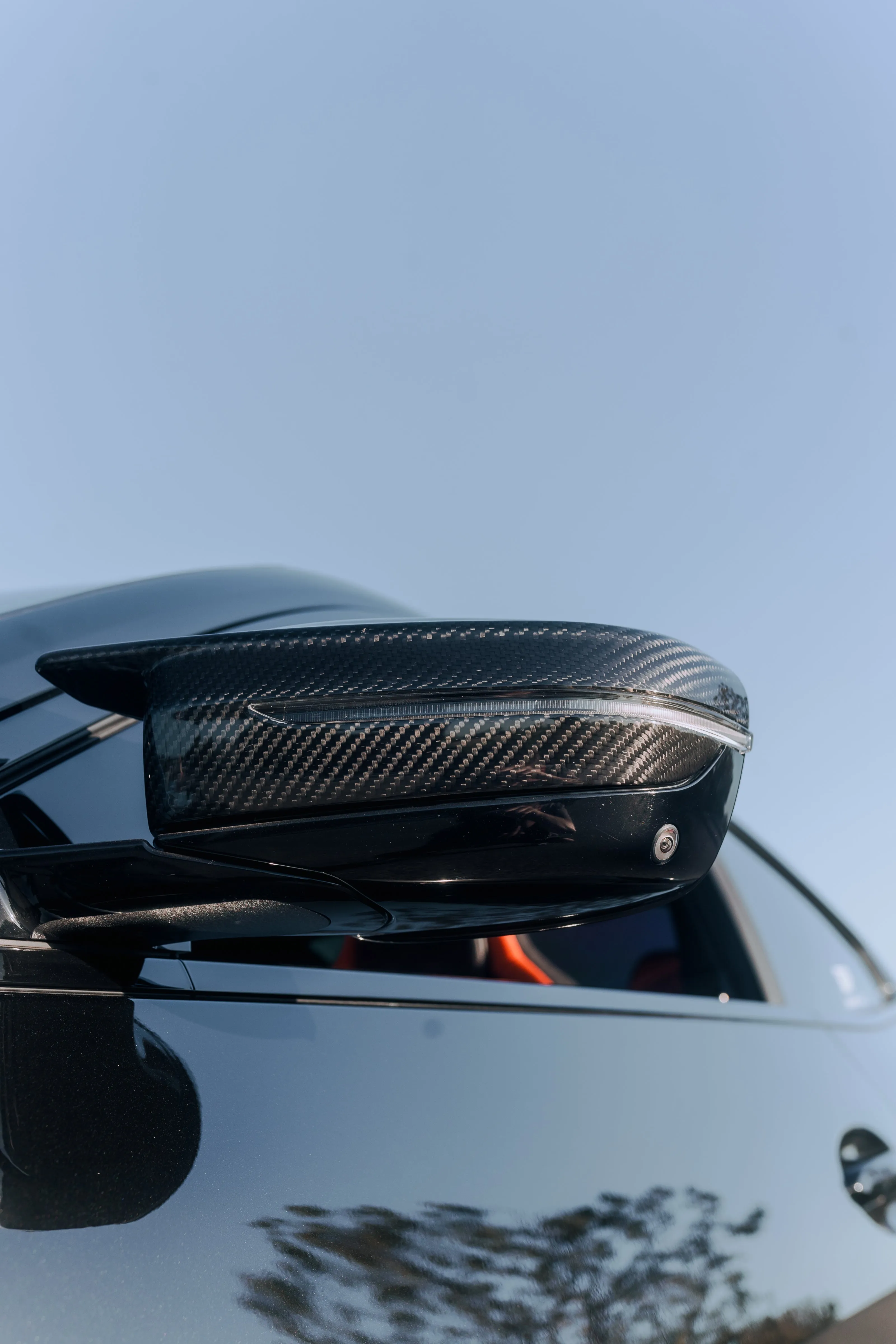 M Style Carbon Fiber Mirror Cap Set - BMW G Chassis