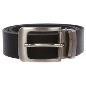 Men's 1 1/4" Clamp on Italian Leather Dress Belt