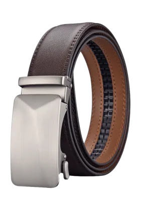 Men's Brown Casual Italy Leather Belt