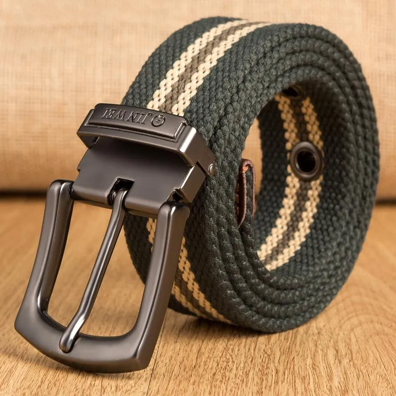 Men's Casual Canvas Tactical Belt