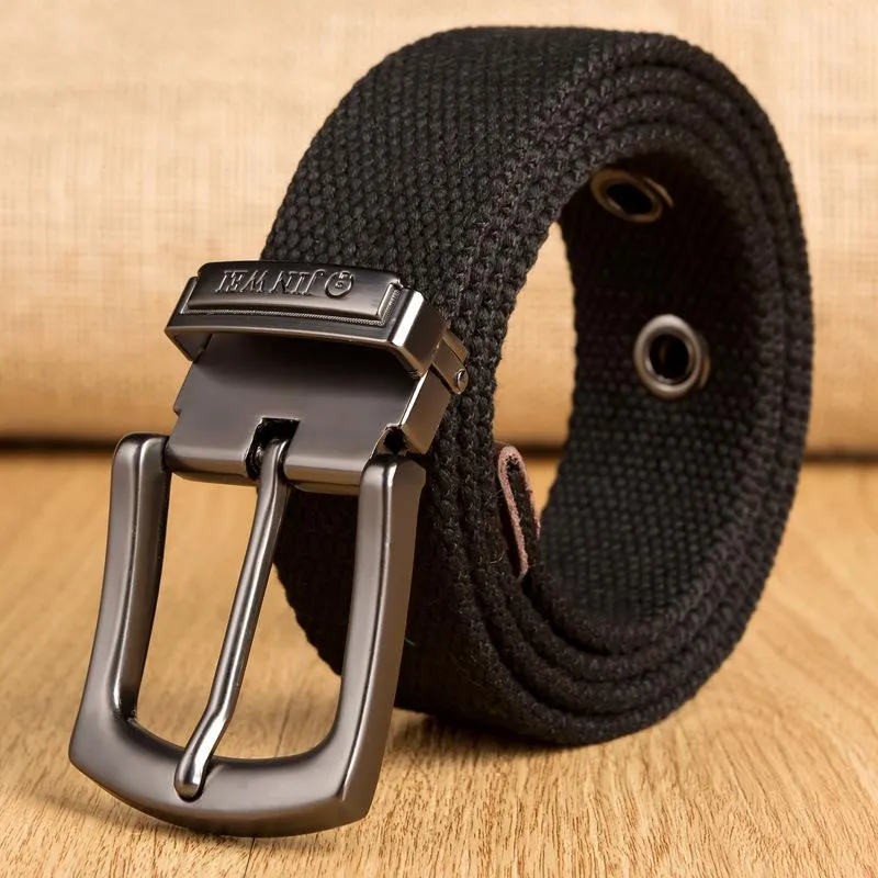 Men's Casual Canvas Tactical Belt