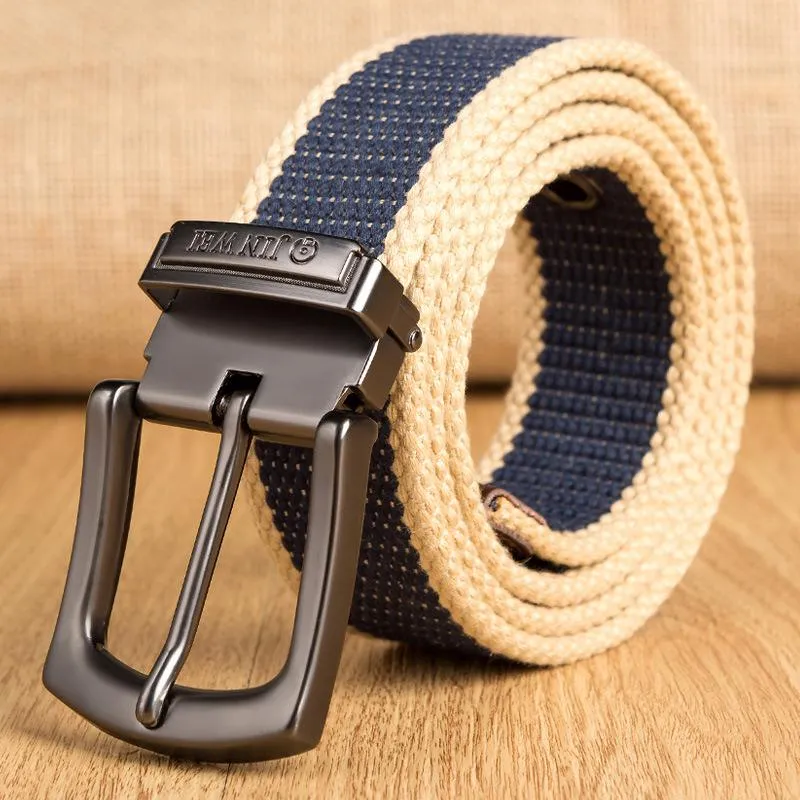 Men's Casual Canvas Tactical Belt