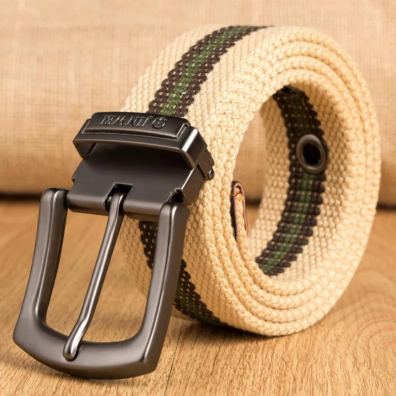 Men's Casual Canvas Tactical Belt