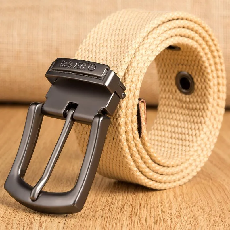 Men's Casual Canvas Tactical Belt