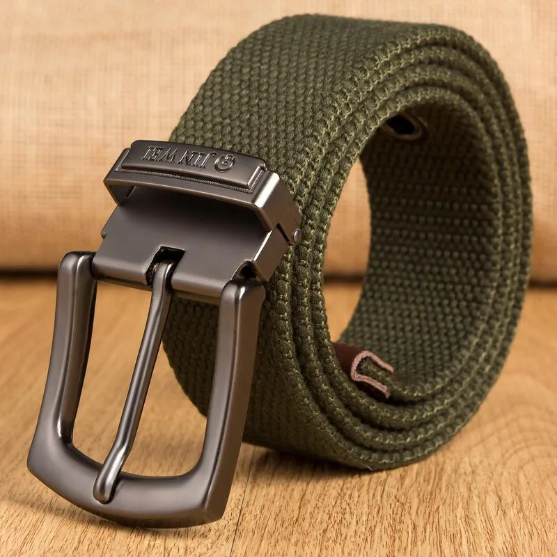 Men's Casual Canvas Tactical Belt