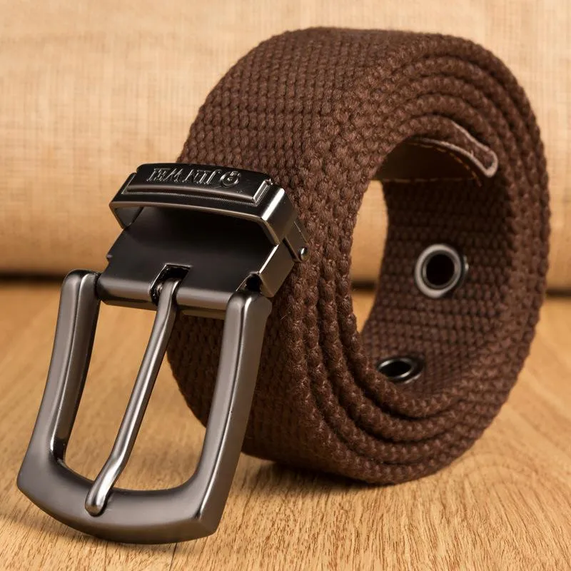 Men's Casual Canvas Tactical Belt