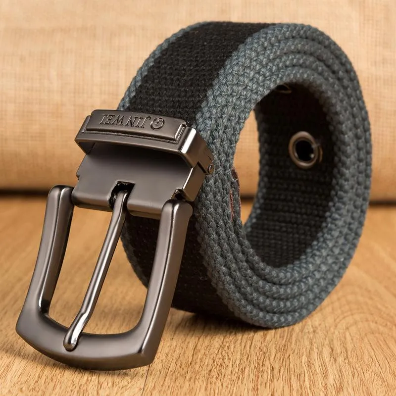 Men's Casual Canvas Tactical Belt