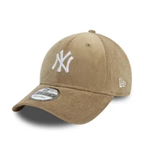 New Era NEW YORK YANKEES CORD 9FORTY® Cap Beige