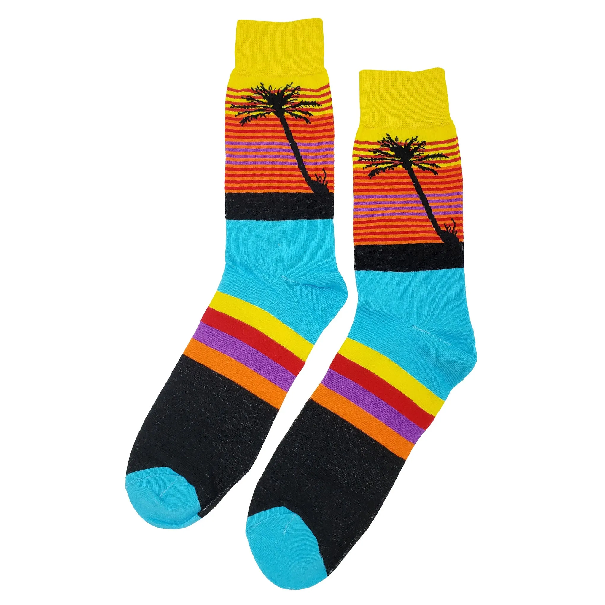 Palm Tree Socks 4 Pack