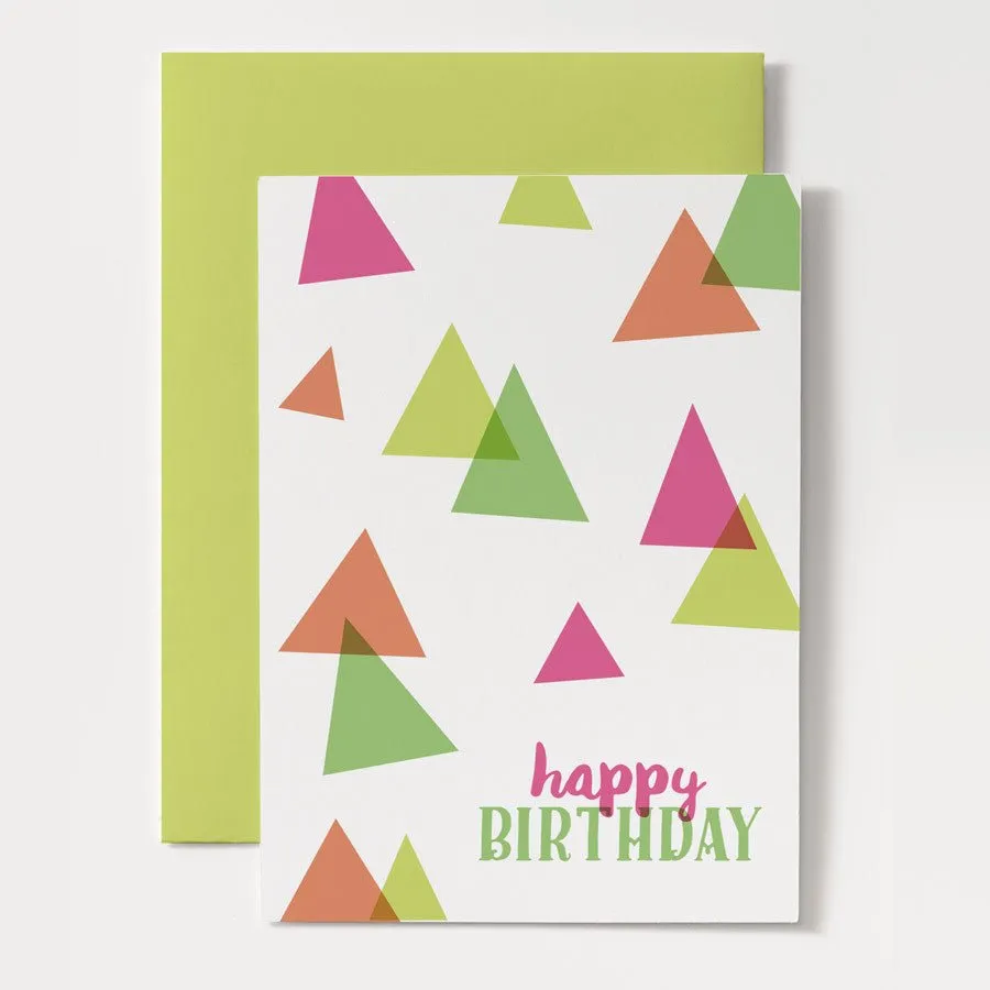 Printable Birthday Card - Party Hats