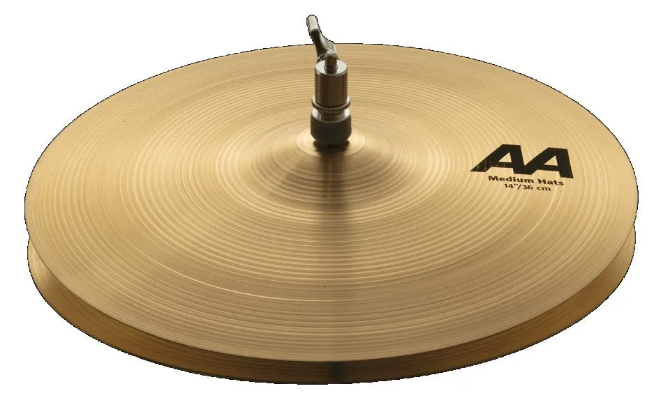 SABIAN 21402/1 14" AA Medium Top Hi Hat Cymbal Only Made In Canada