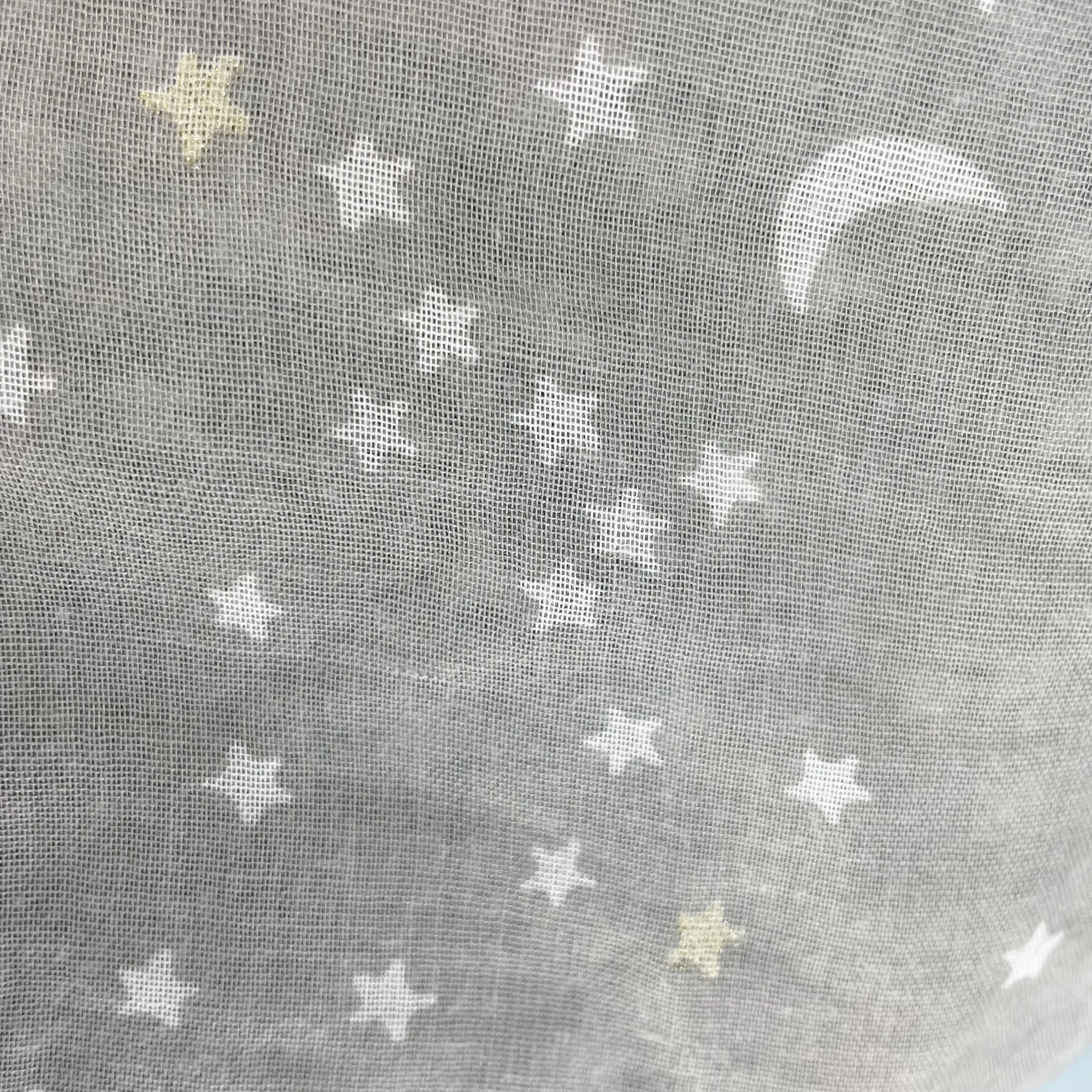 Sparkly Star Scarf - Silver