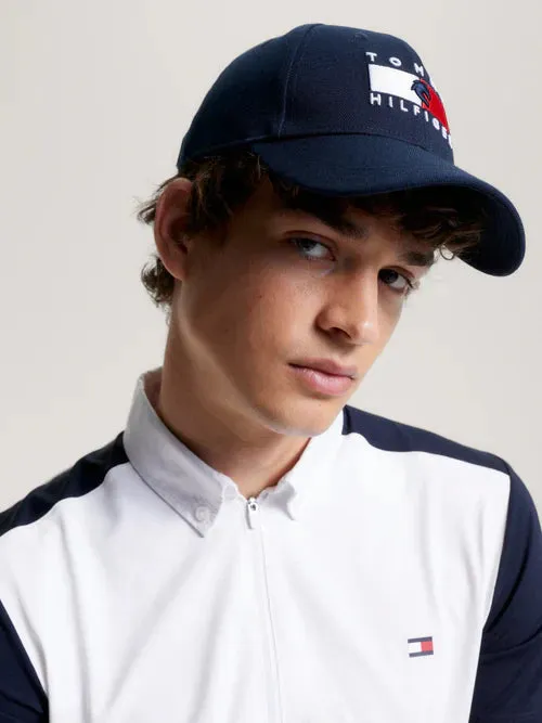 Tommy Hilfiger Montreal Flag Logo Cap