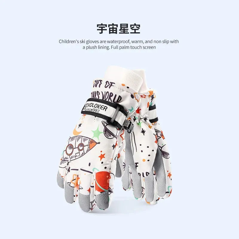 VOLOKER Kids Cartoon Gloves