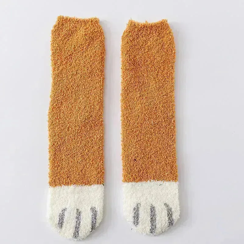 Winter House floor Fleece socks