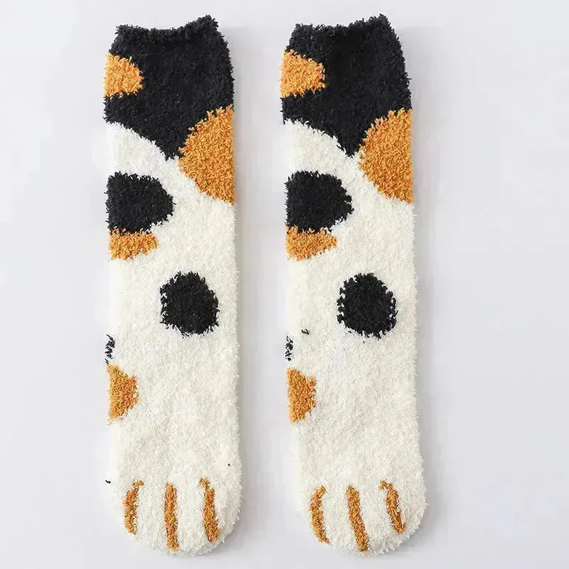 Winter House floor Fleece socks