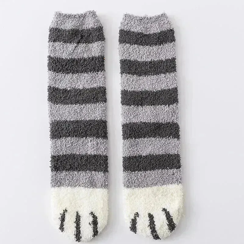 Winter House floor Fleece socks