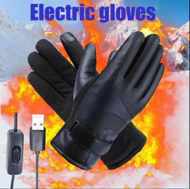 Winter Usb Powered Electric Heated Gloves