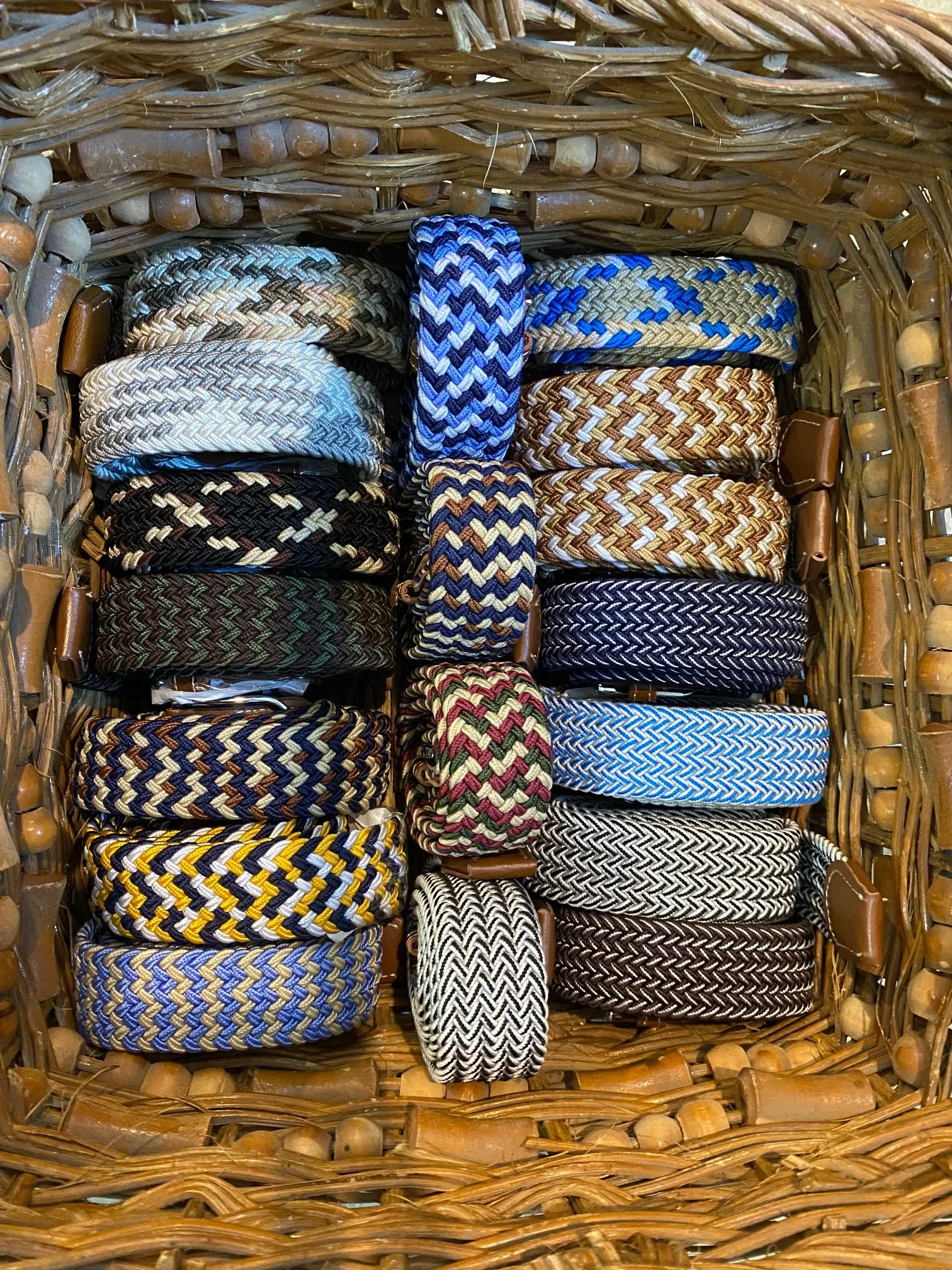 Woven Stretch Belts